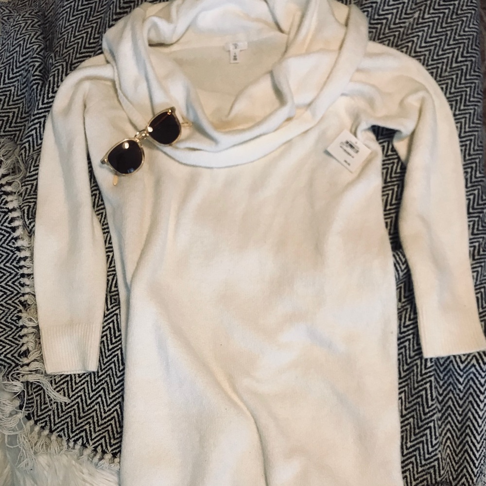 Oversized Cowl-Neck Sweater